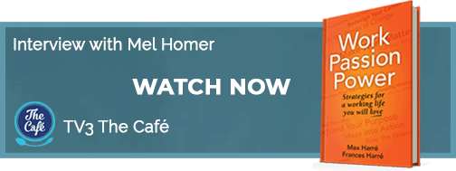 Watch now the interview about the Work Passion Power book